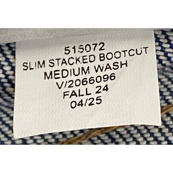 Banana Republic 2024 Stacked Slim Bootcut Jeans Womens 29 Blue Medium Wash - Picture 9 of 12